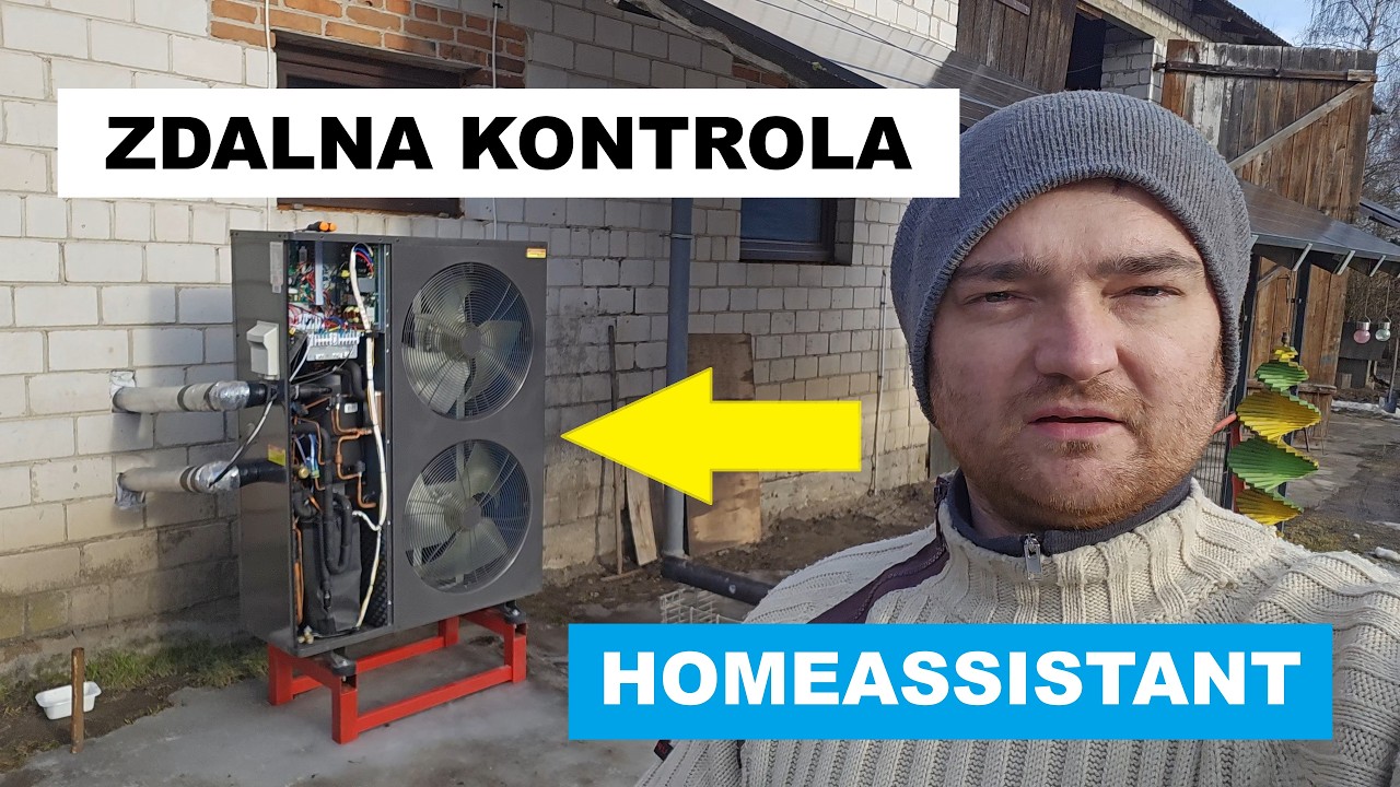 Chińska pompa ciepła Maroheat 12kW podłączenie HomeAssistant