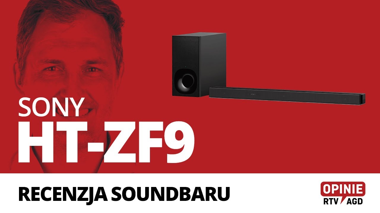 Sony HT ZF9 - recenzja świetnego soundbaru z systemem Dolby Atmos  | Opinie RTV AGD