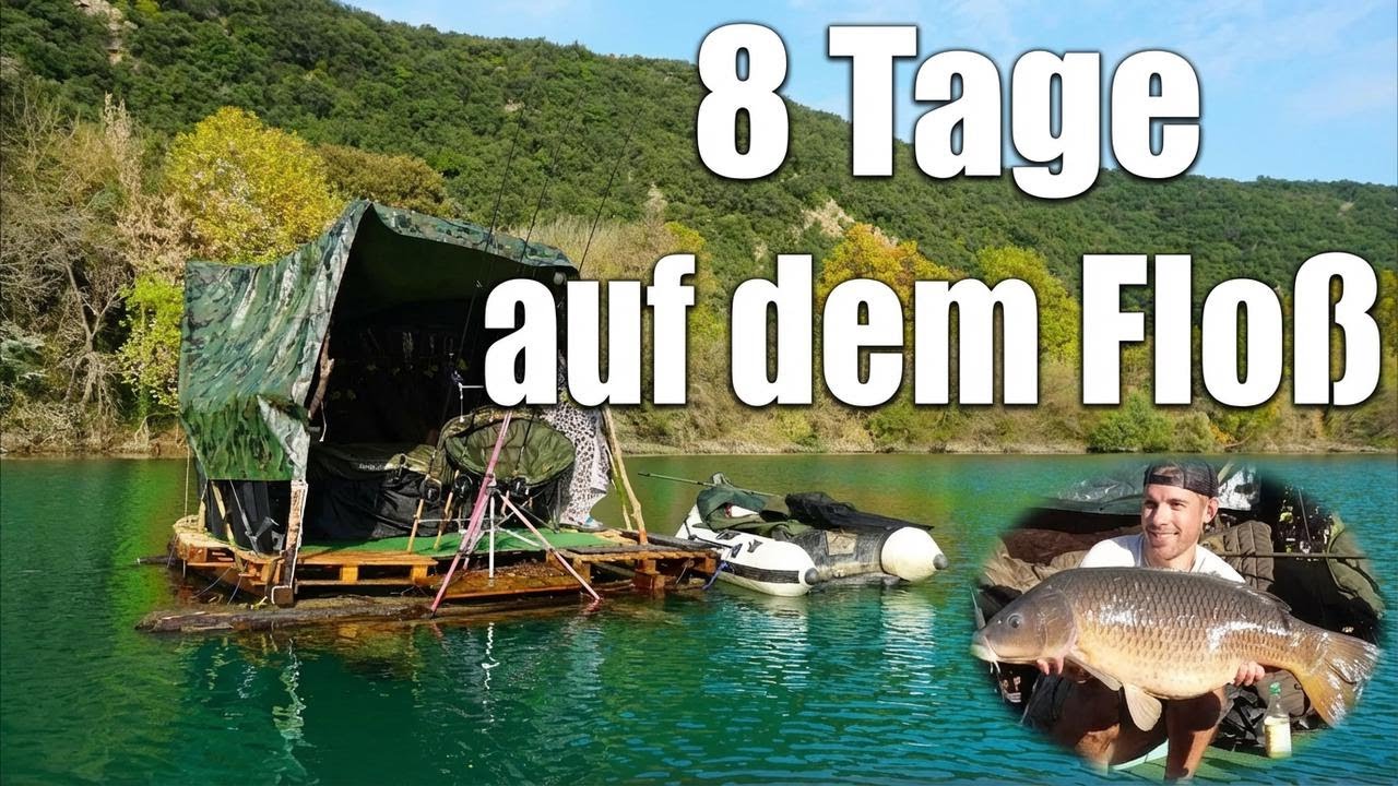 8 Tage auf dem Floß angeln – Unglaublicher Fang! (Teil 2)