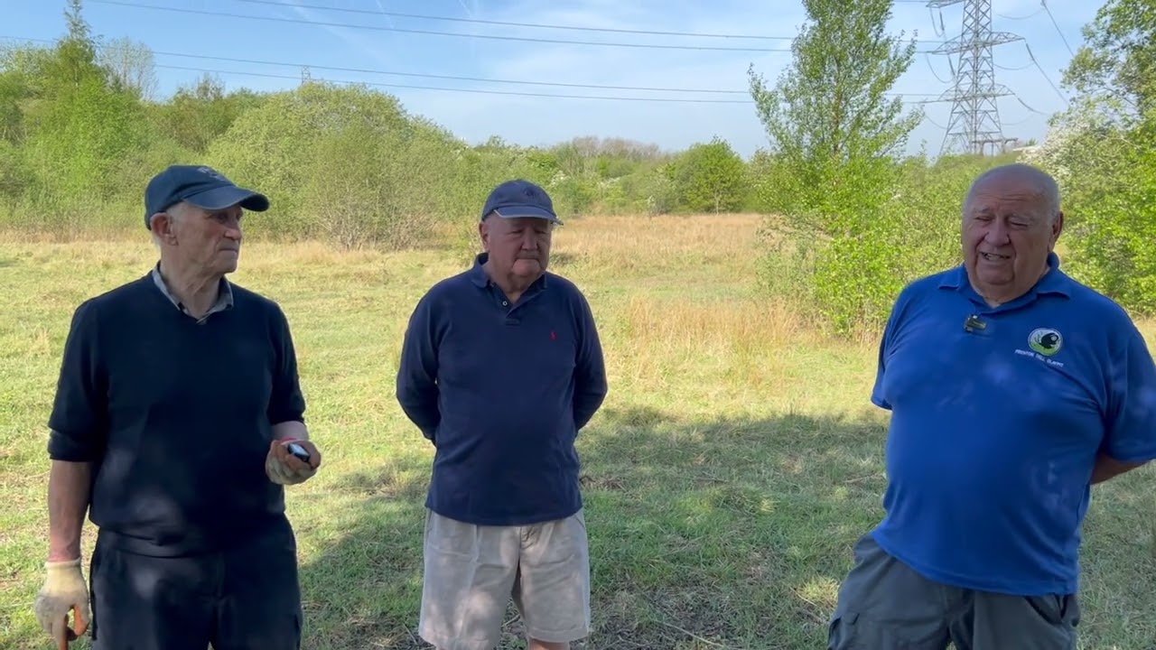 Prenton RUFC clay pit: Mike, Bill and John