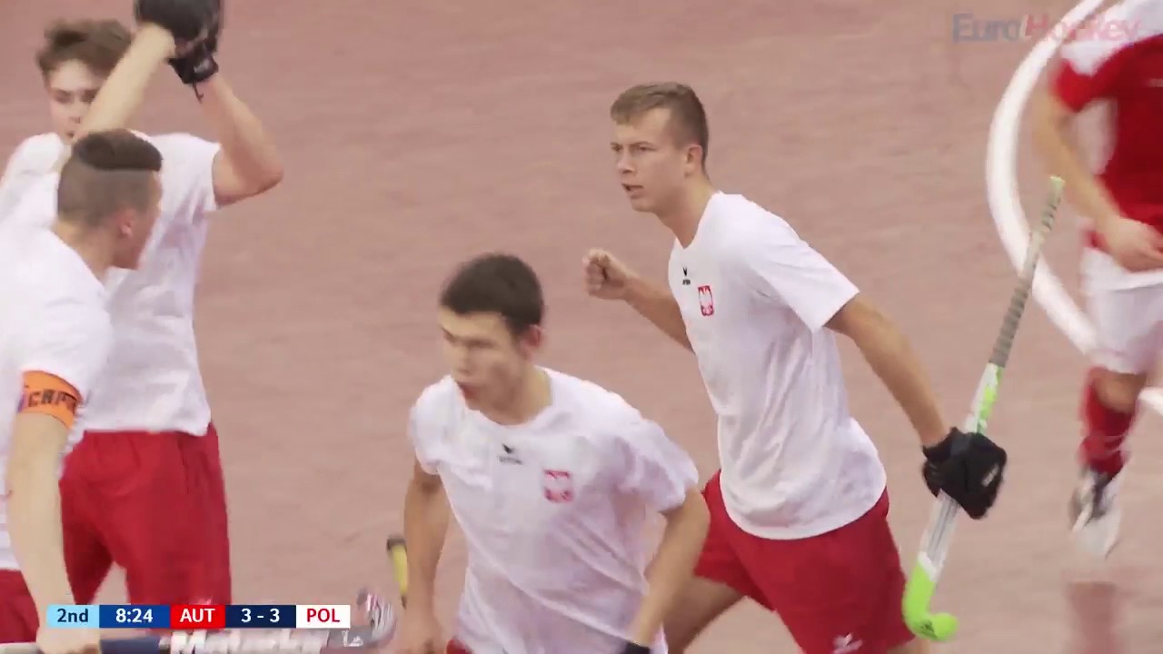 Austria v Poland - Match Highlights - 2017 EuroHockey Junior Championships