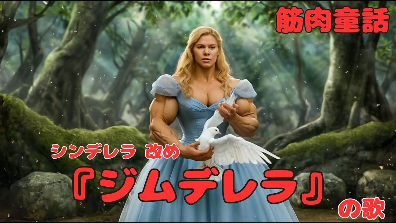 筋肉童話 シンデレラ 改め『ジムデレラ』の歌