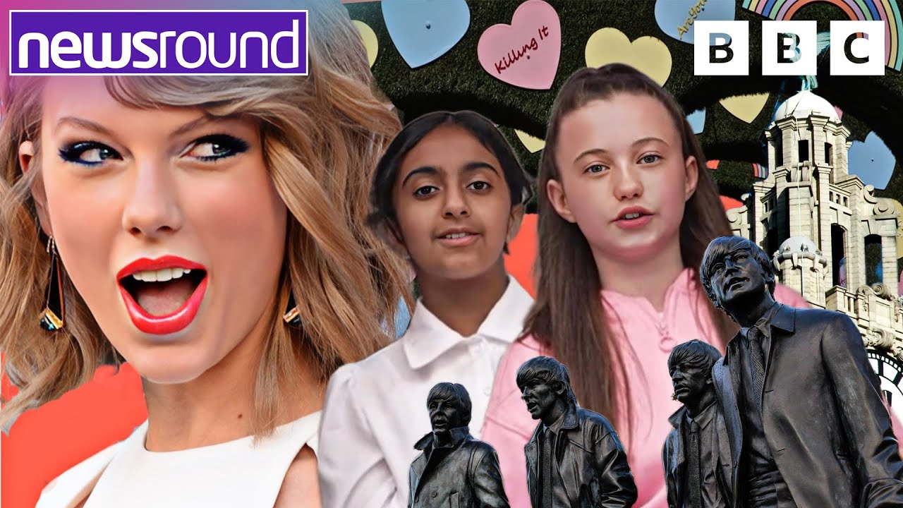 Liverpool gets ready to welcome Taylor Swift | Newsround