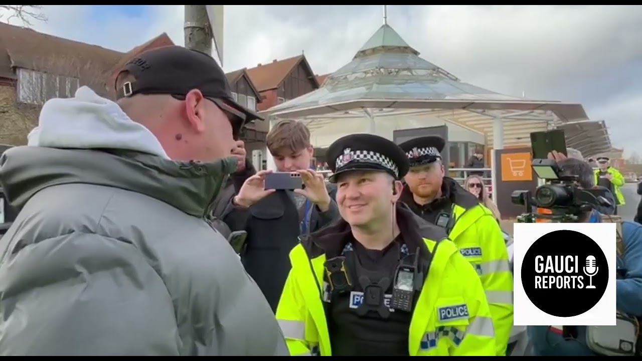 🚨В Брейнттри арестованы аудиторы AY за насильственное нарушение общественного порядка! Полное вид...