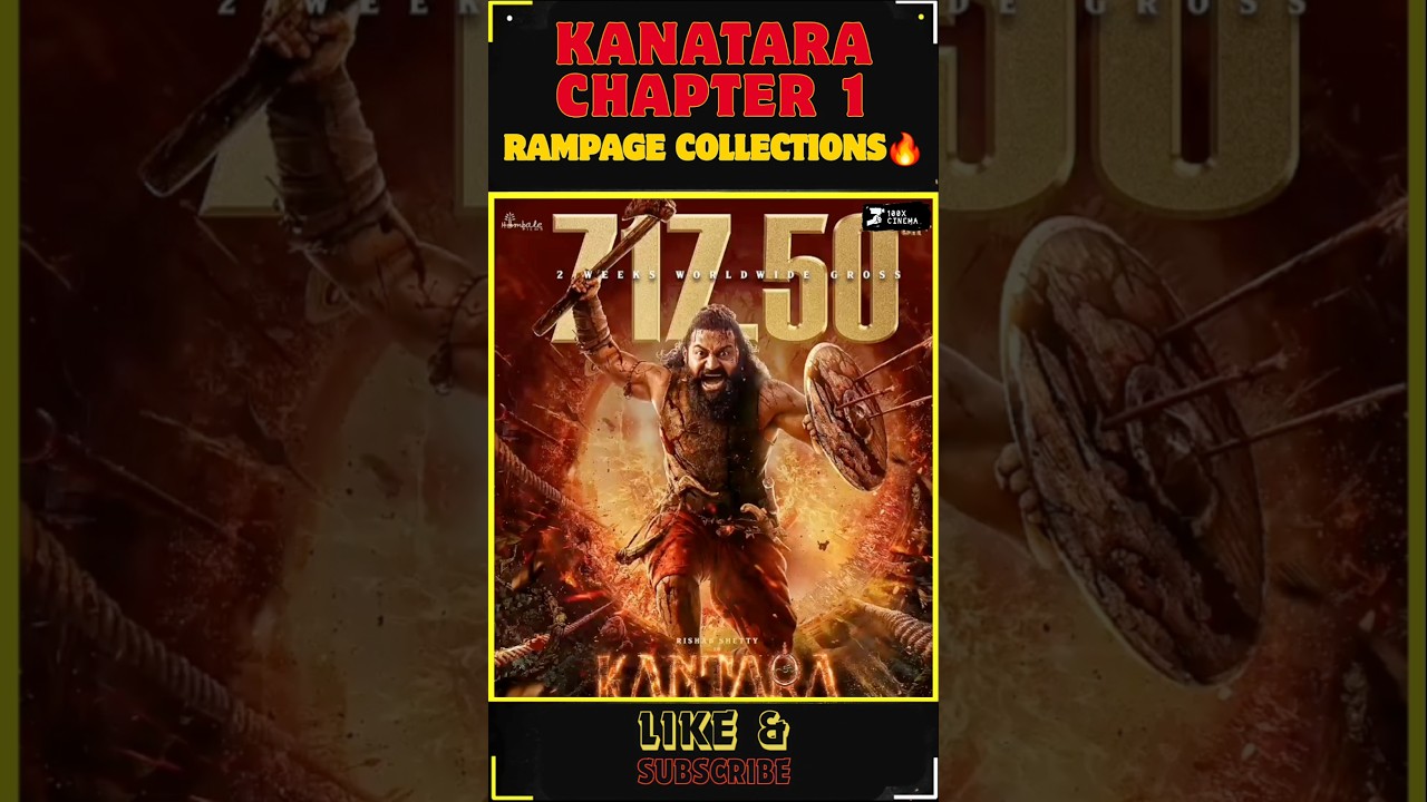 Kantara Chapter 1 Rampage Collections 🔥 Racing towards 1000 crores ✌️