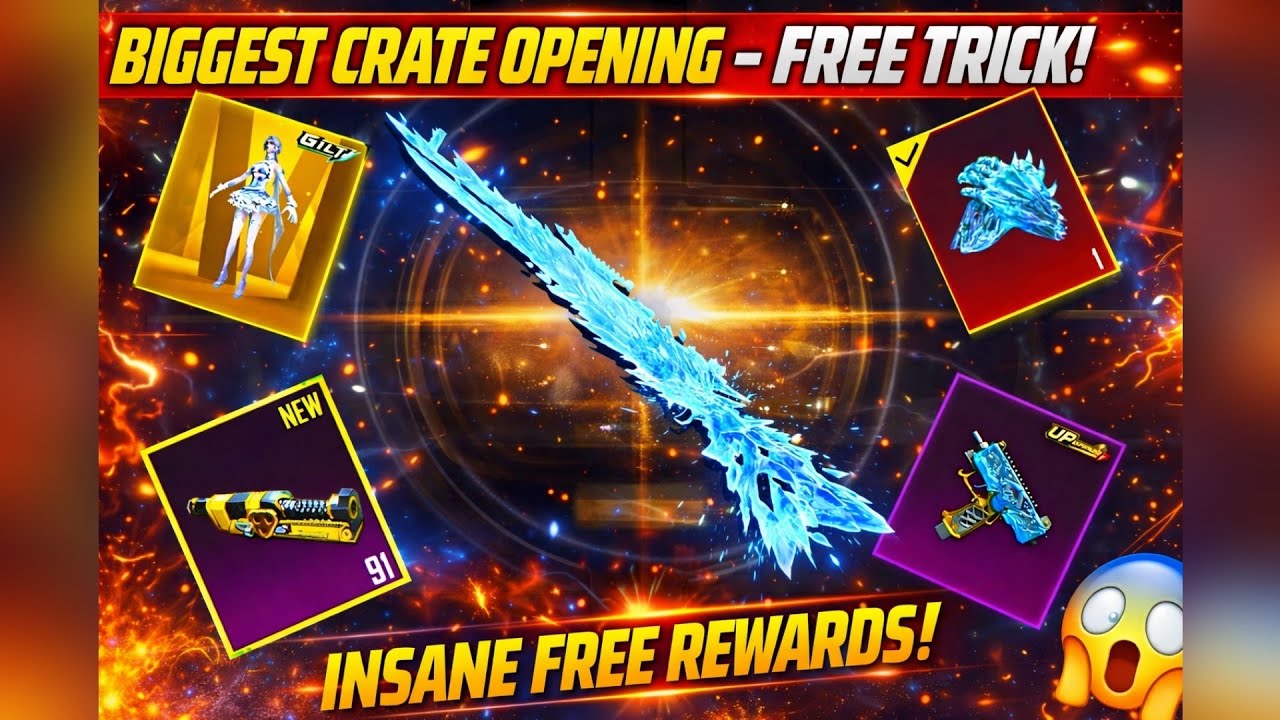 😱 FREE 0 UC TRICK | GOT ULTIMATE SET 🥵 Biggest Crate Opening & Free Crate Opening Trick | PUBGM