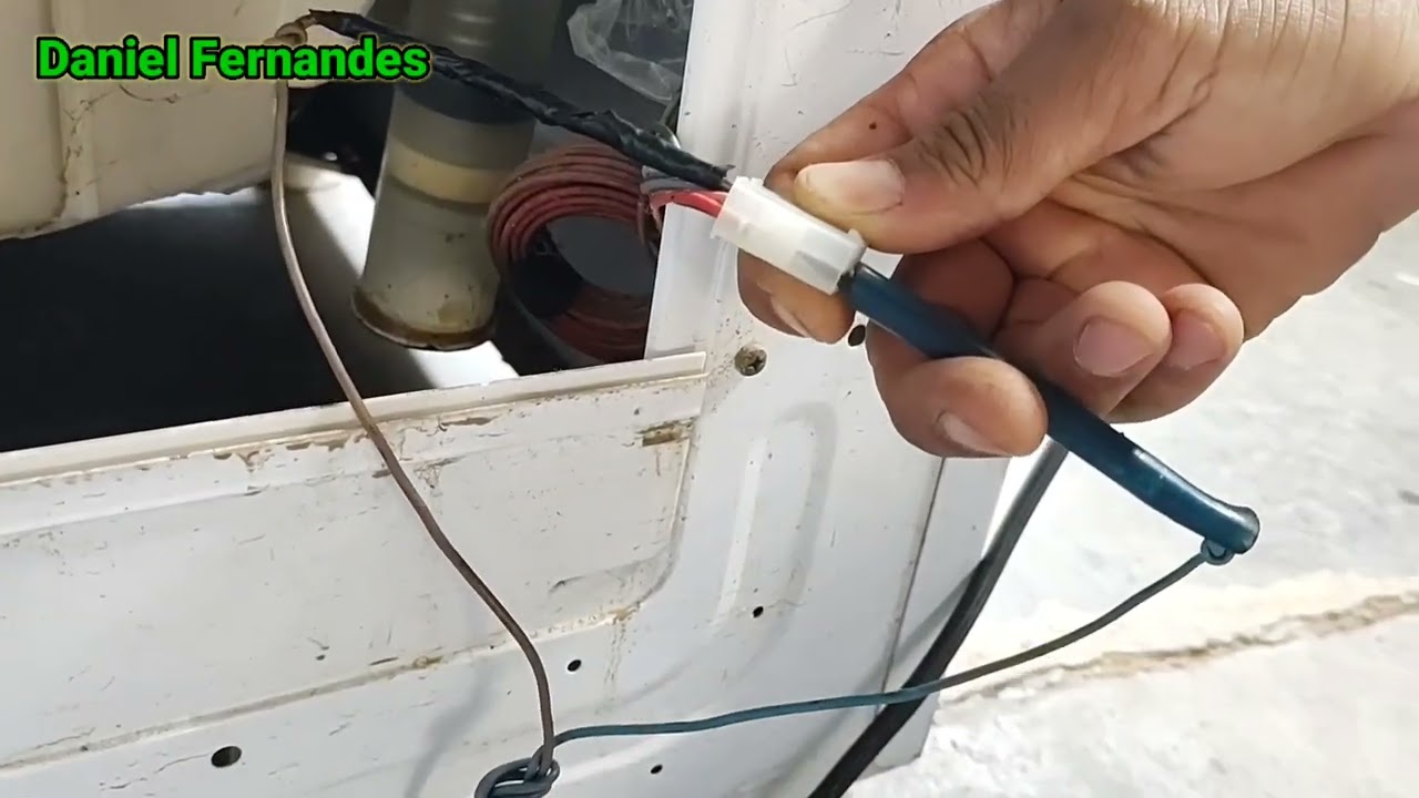 COMO TESTAR AS PEÇAS DE BAIXO DA LAVADORA ELECTROLUX E AO MESMO TEMPO TESTAR O CHICOTE