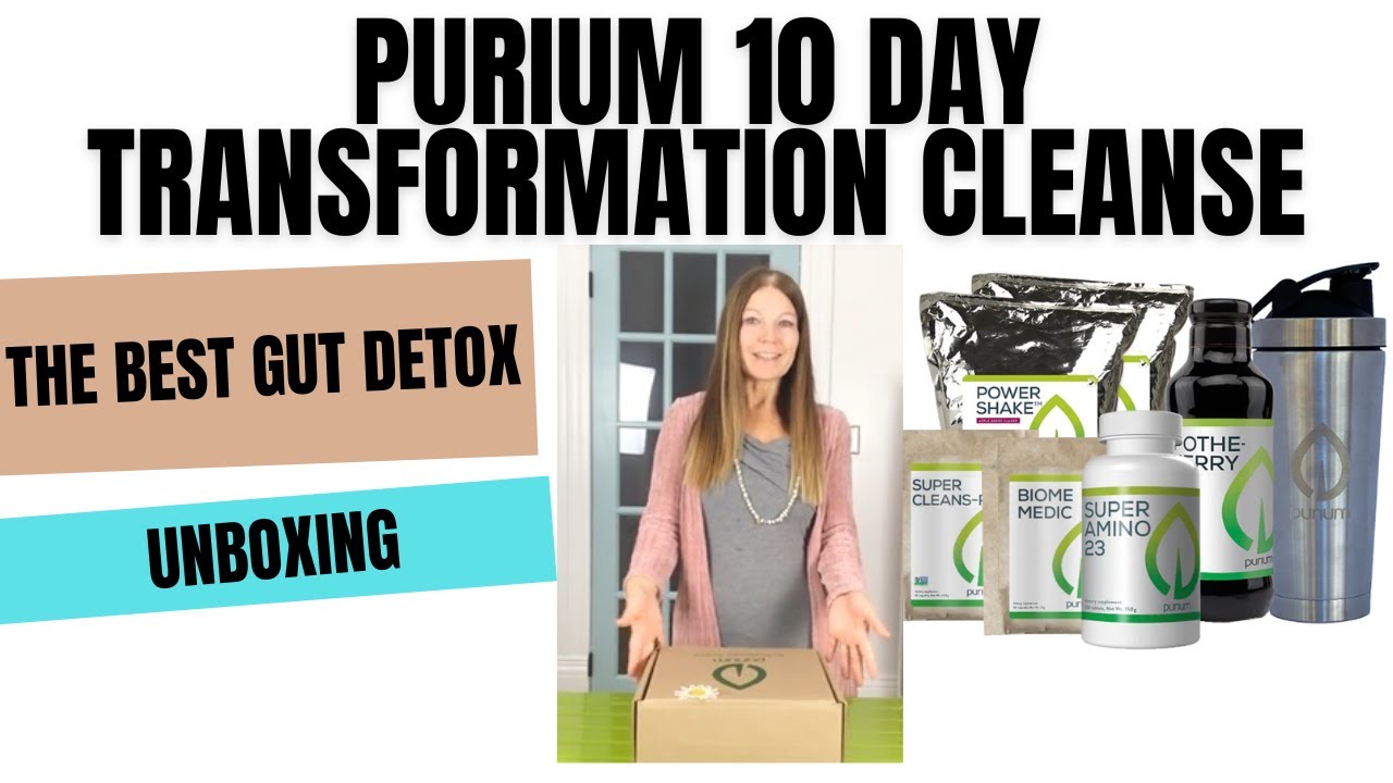 Purium 10 day Transformation cleanse/The Best Gut Reset unboxing