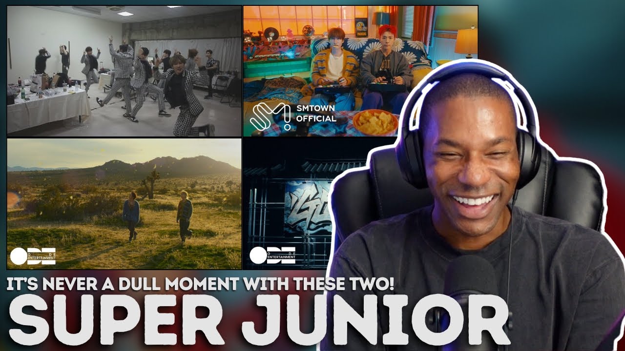 SUPER JUNIOR-D&E | 'Chok Chok Dance', 'Zero', 'GGB', 'Go High' MV REACTION | Never a dull moment!