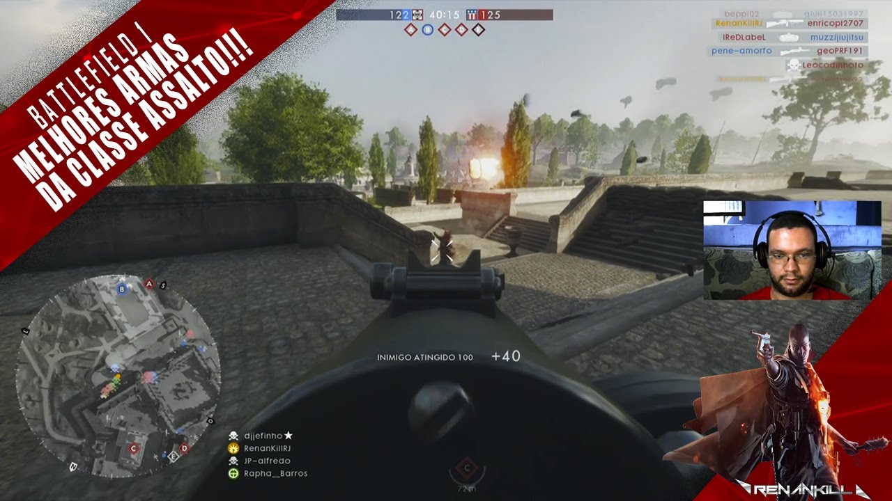 BATTLEFIELD 1 - MELHORES ARMAS DA CLASSE ASSALTO - PARA COMPRAR !!
