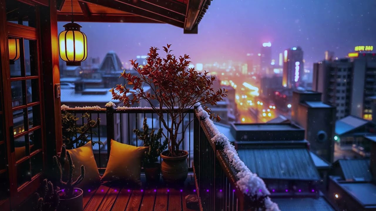 Cozy Winter Jazz Ambience ❄️ | Relaxing Jazz Music for Studying