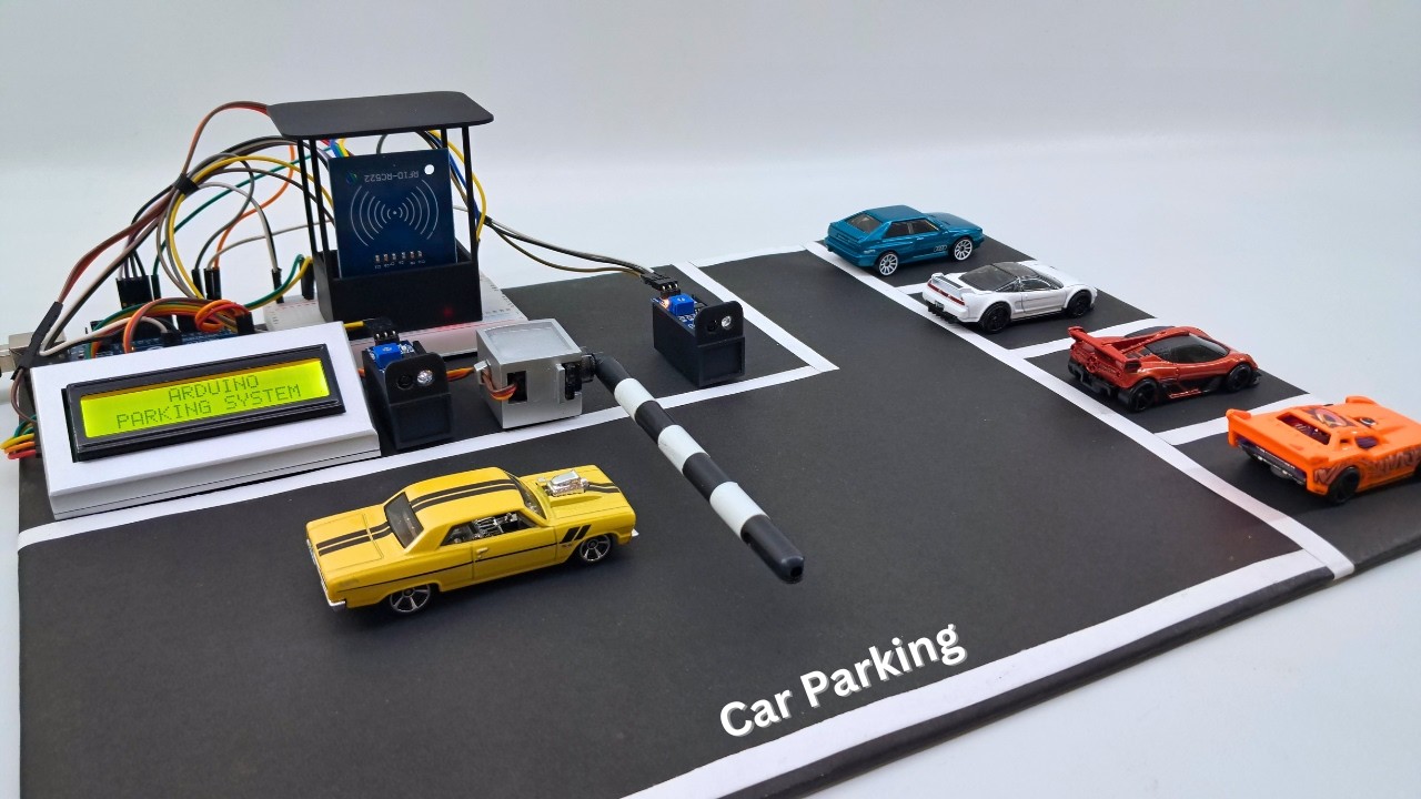 How to make car parking system using arduino | Automatic car parking system | Arduino Project