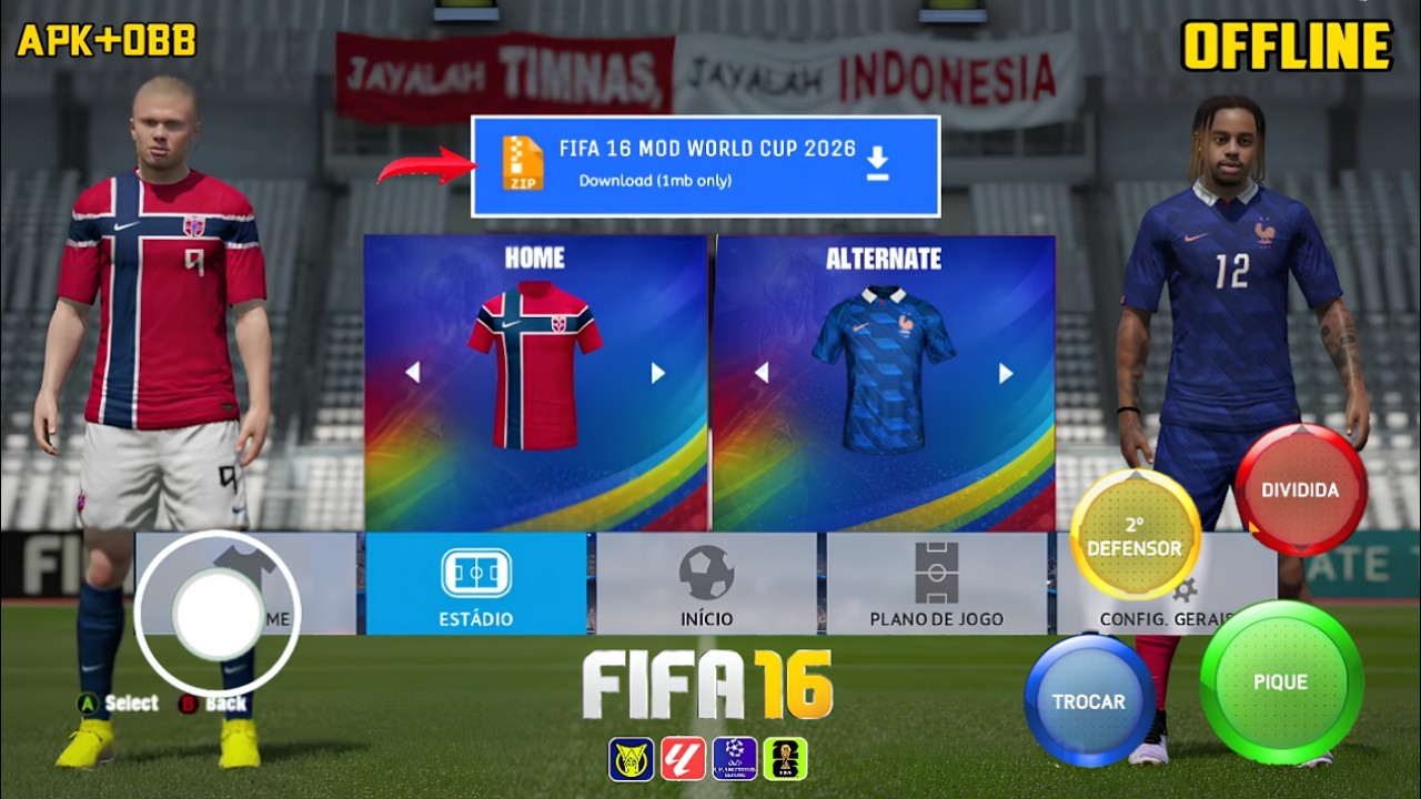 FIFA 16 MOBILE MOD FIFA WORLD CUP 2026