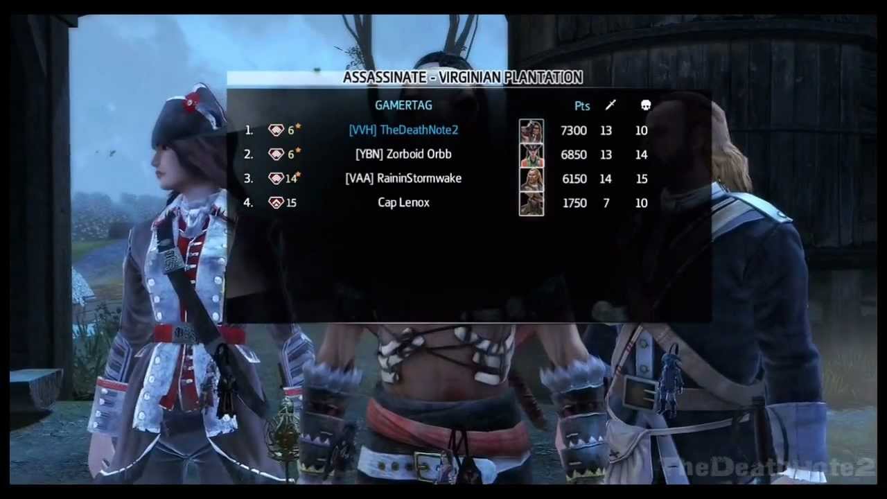 AC3: Competitive  Assassinate 