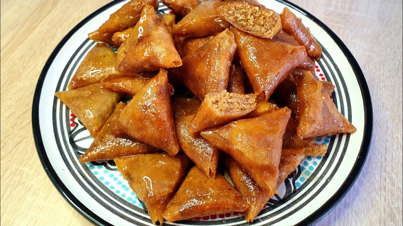 BRIOUATES AUX AMANDES, MEILLEURE PÂTISSERIE RAMADAN !
