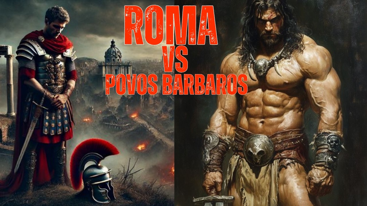 Império Romano vs Povos Bárbaros
