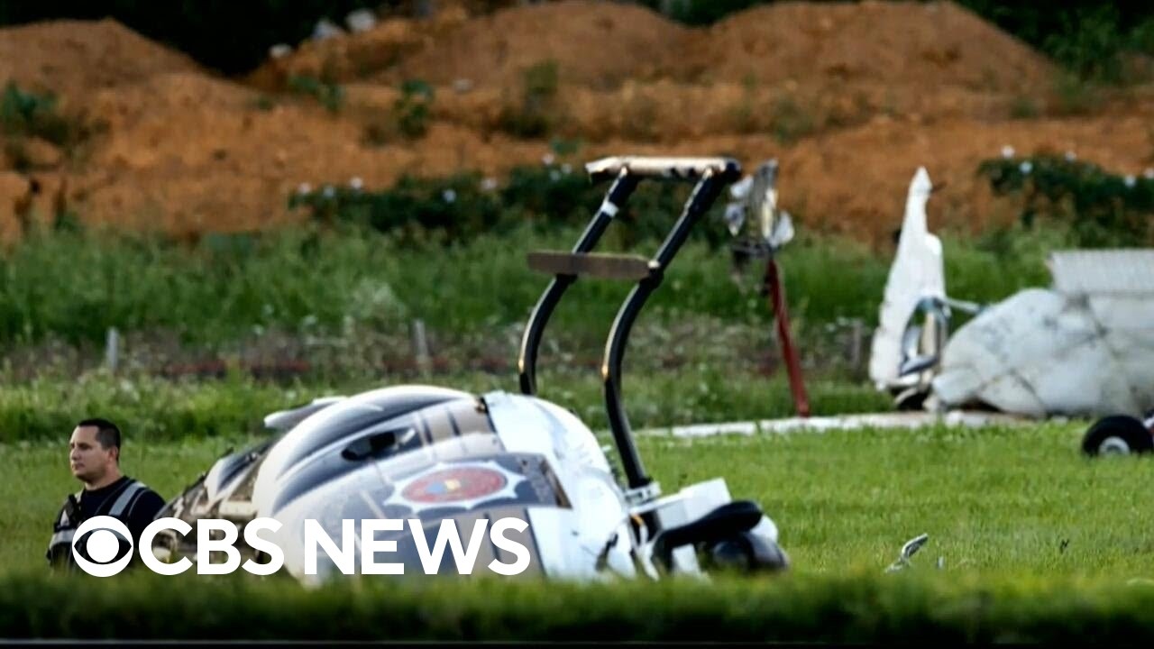 Witness describes moment when plane and helicopter collided in deadly crash