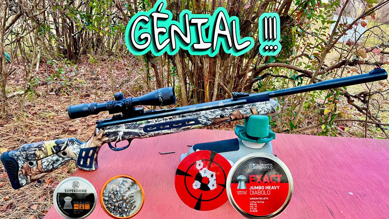 Hatsan 125 Sniper Vortex QE .22 Тестирование новых пуль