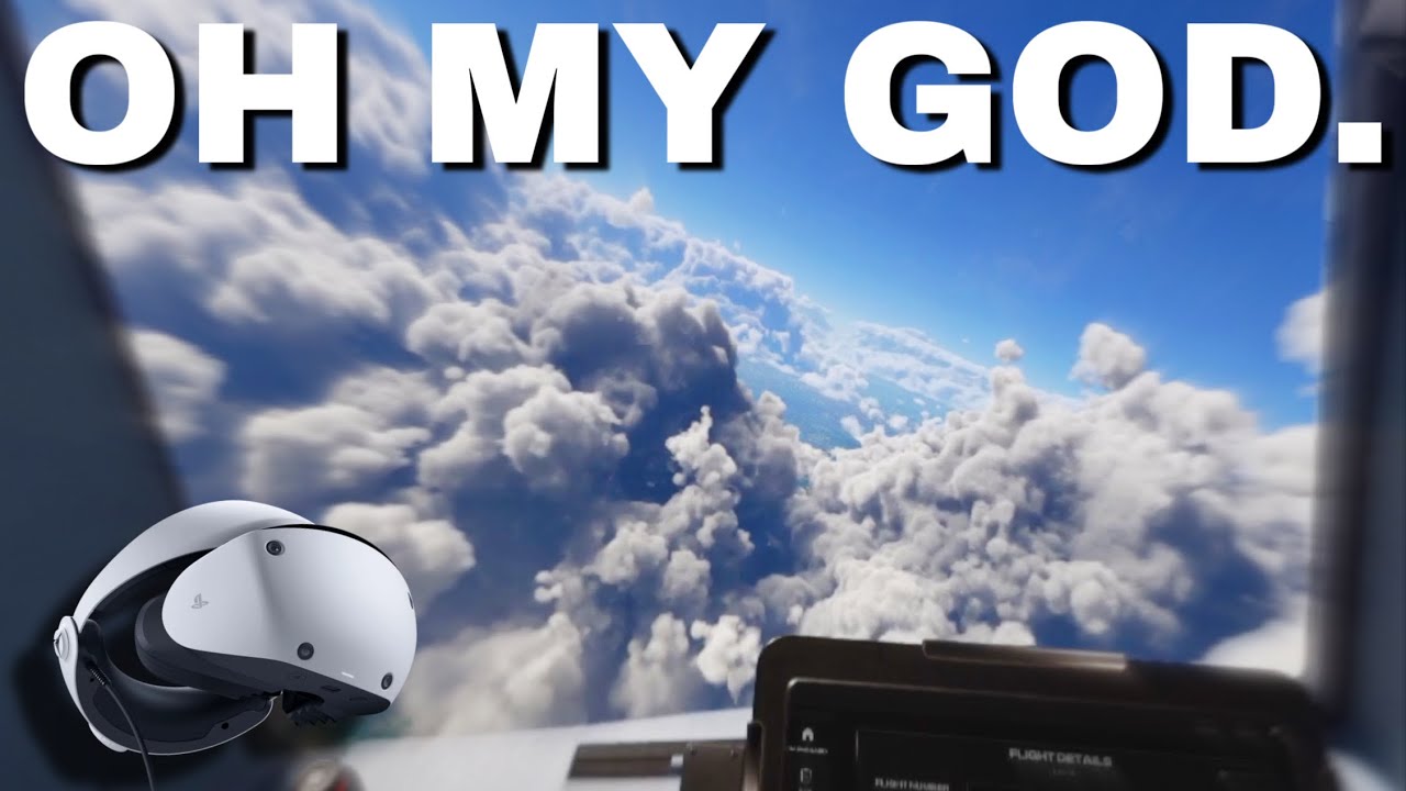 Как это ВООБЩЕ возможно...?! | ОБНОВЛЕНИЕ Microsoft Flight Simulator для PSVR2
