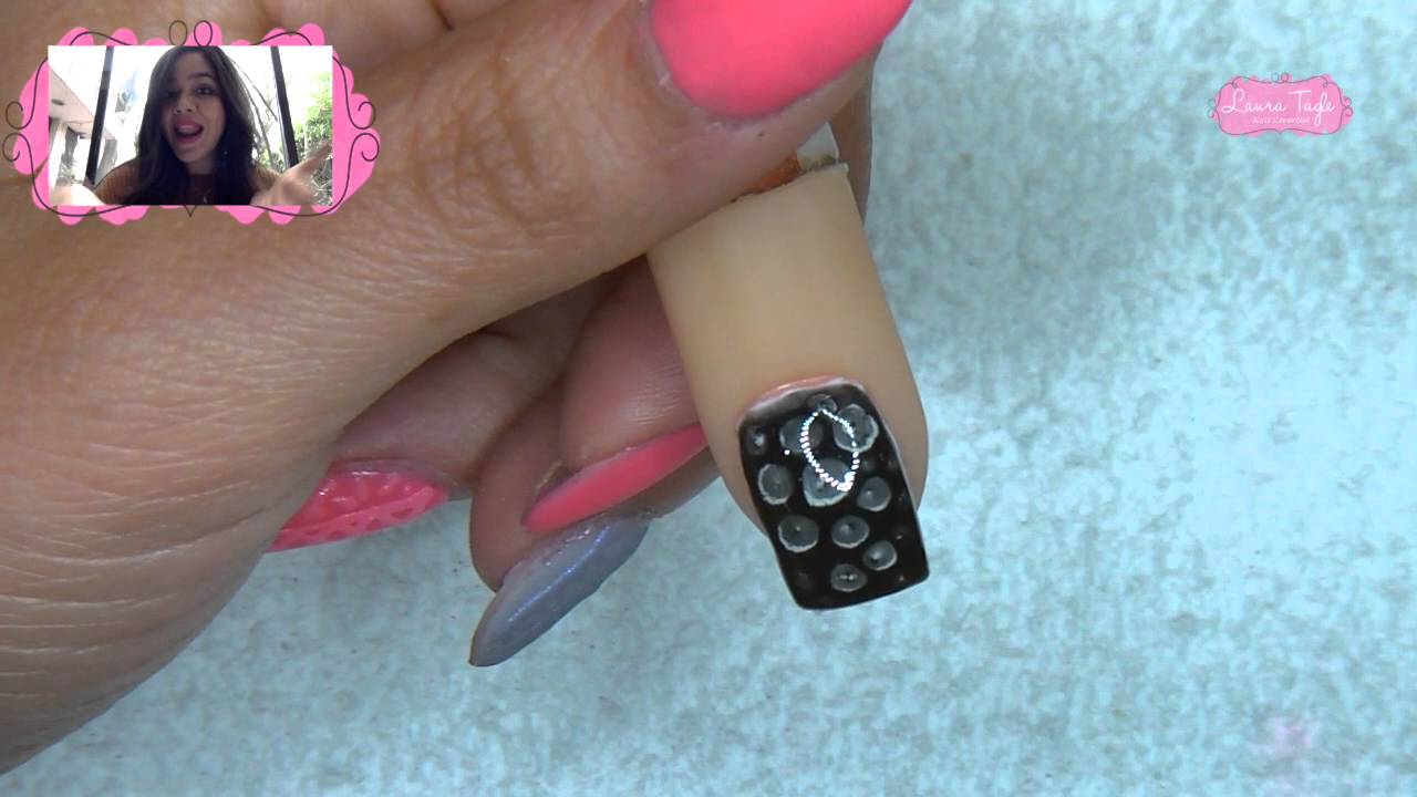 Efecto Bubble con GEL para UÑAS