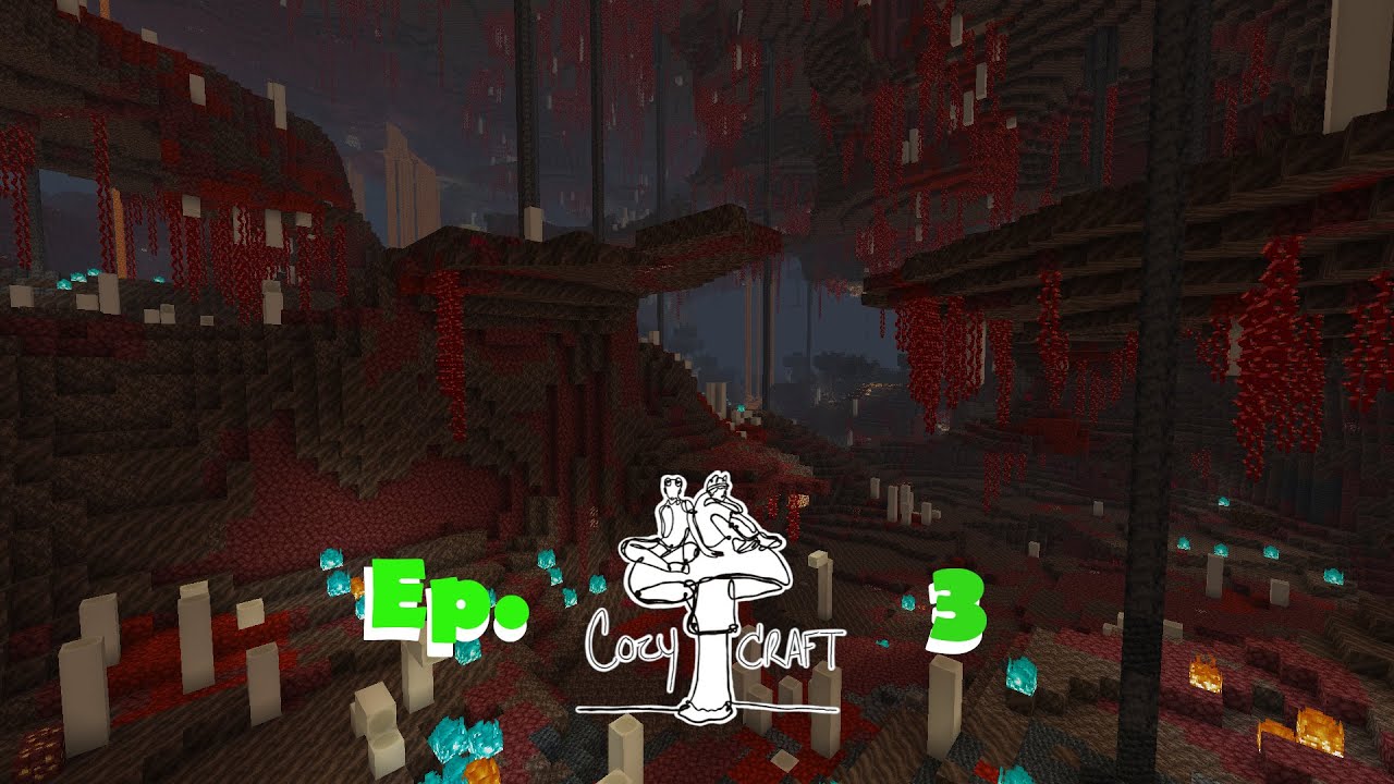 Our First NETHER Trip! - CozyCraft [3]