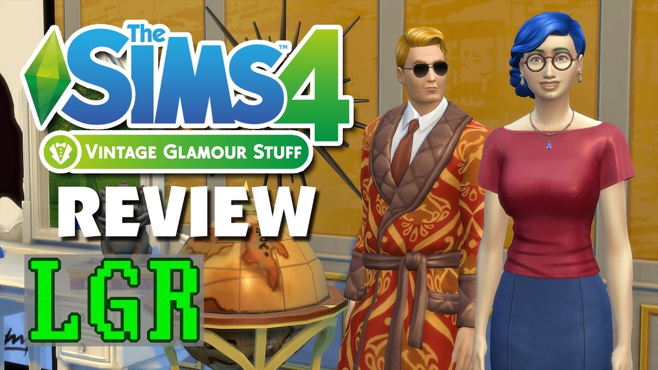 LGR - The Sims 4 Гламурный Винтаж каталог Обзор