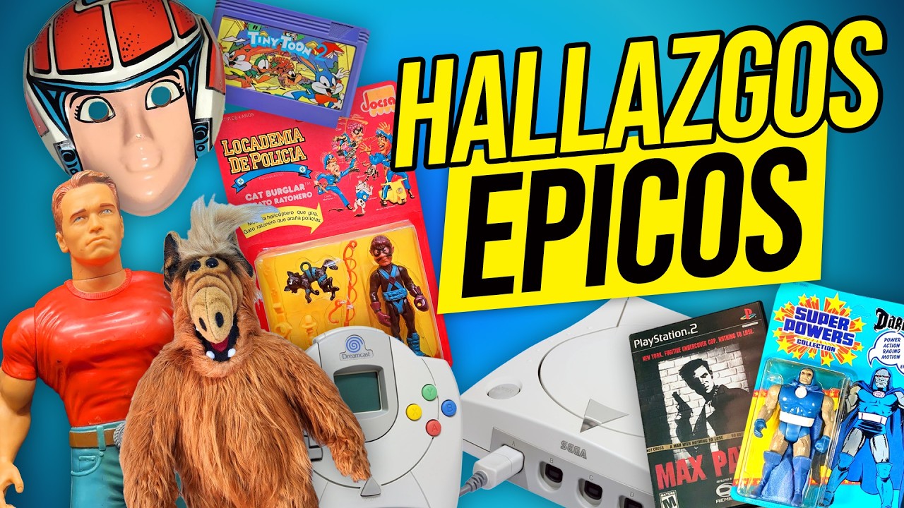 VIDEOJUEGOS y JUGUETES Nostalgia pura en una feria increíble