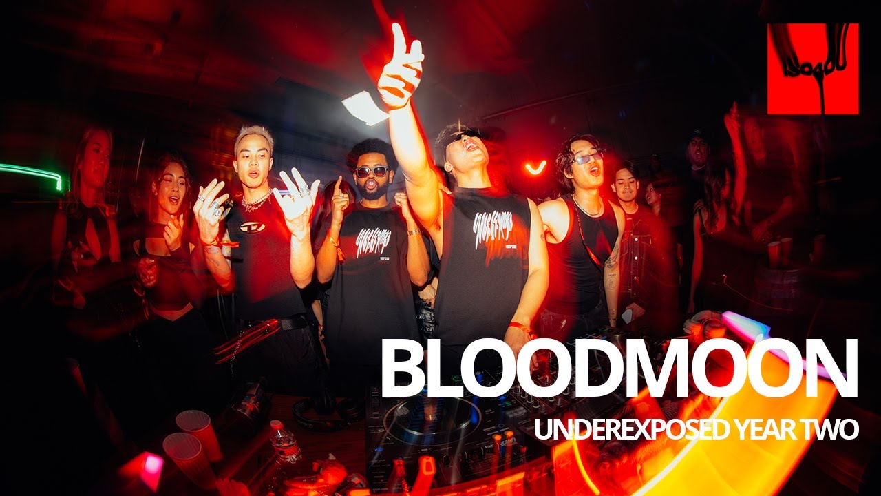 Club and Disco Mix in a Dallas Warehouse | BLOODMOON @ Underexposed Year 2