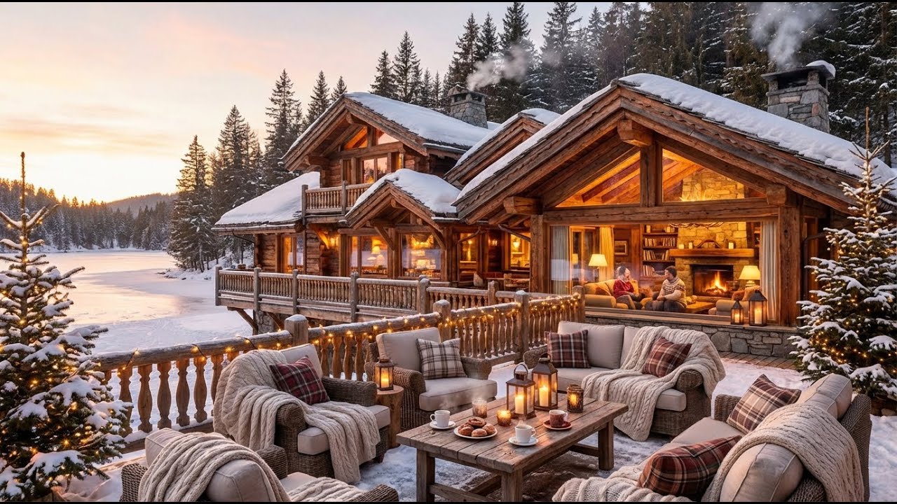 🔴 LIVE Cozy Winter Jazz ☕ Relaxing Jazz Music for Work, Study & Focus