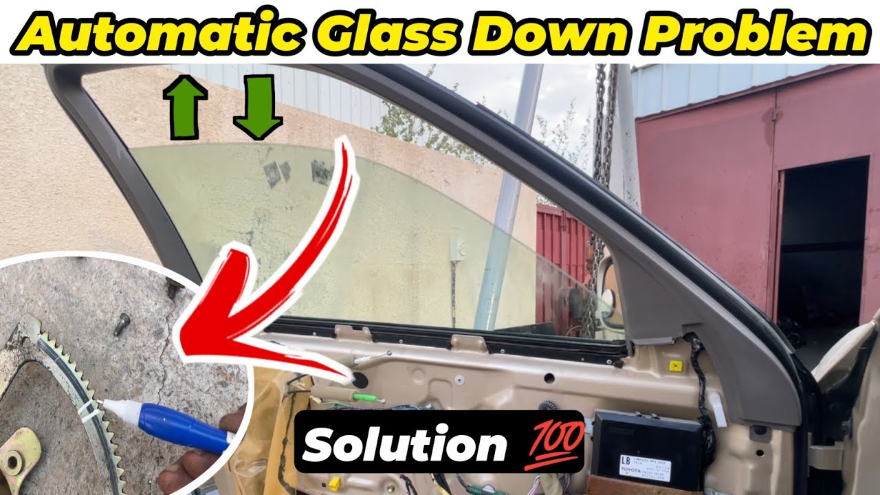 Automatic Glass Down Problem || Lexus / Camry / Door Motor Rest And Calibration Method 💯
