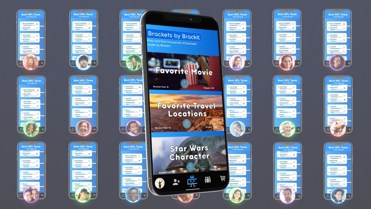 The Brackit App | Custom Games!