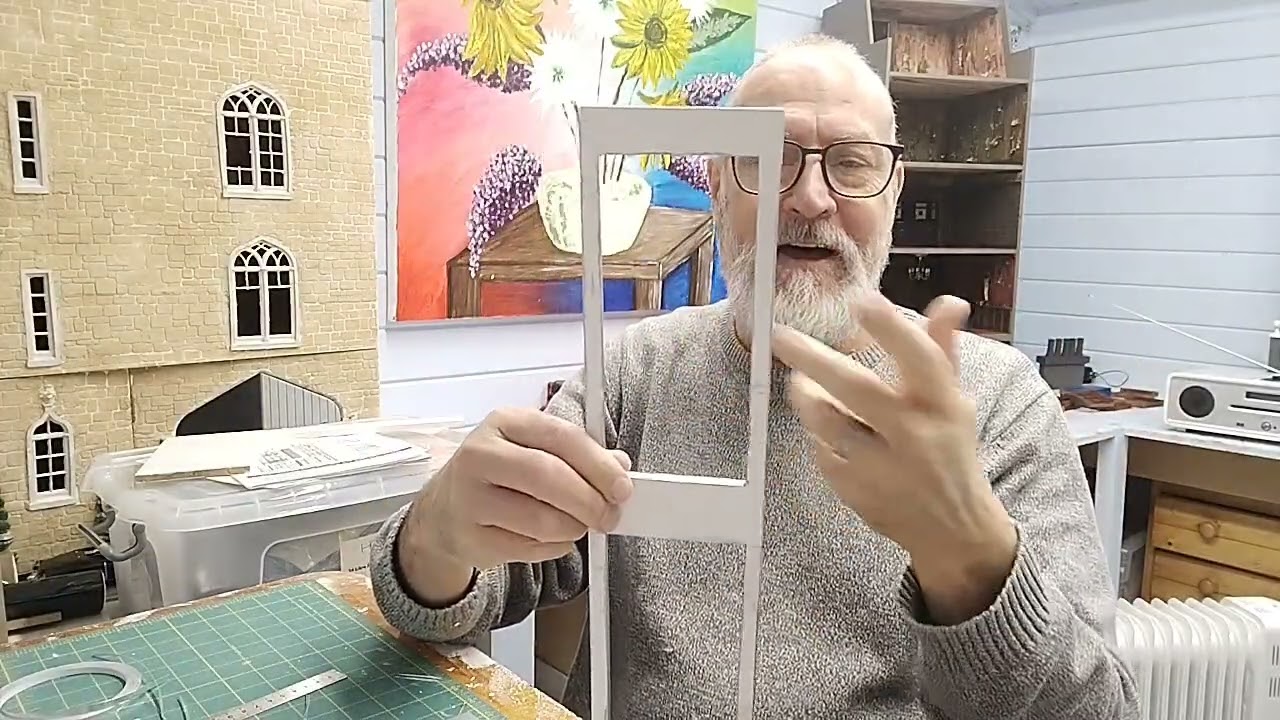 Art Deco dollhouse build #10