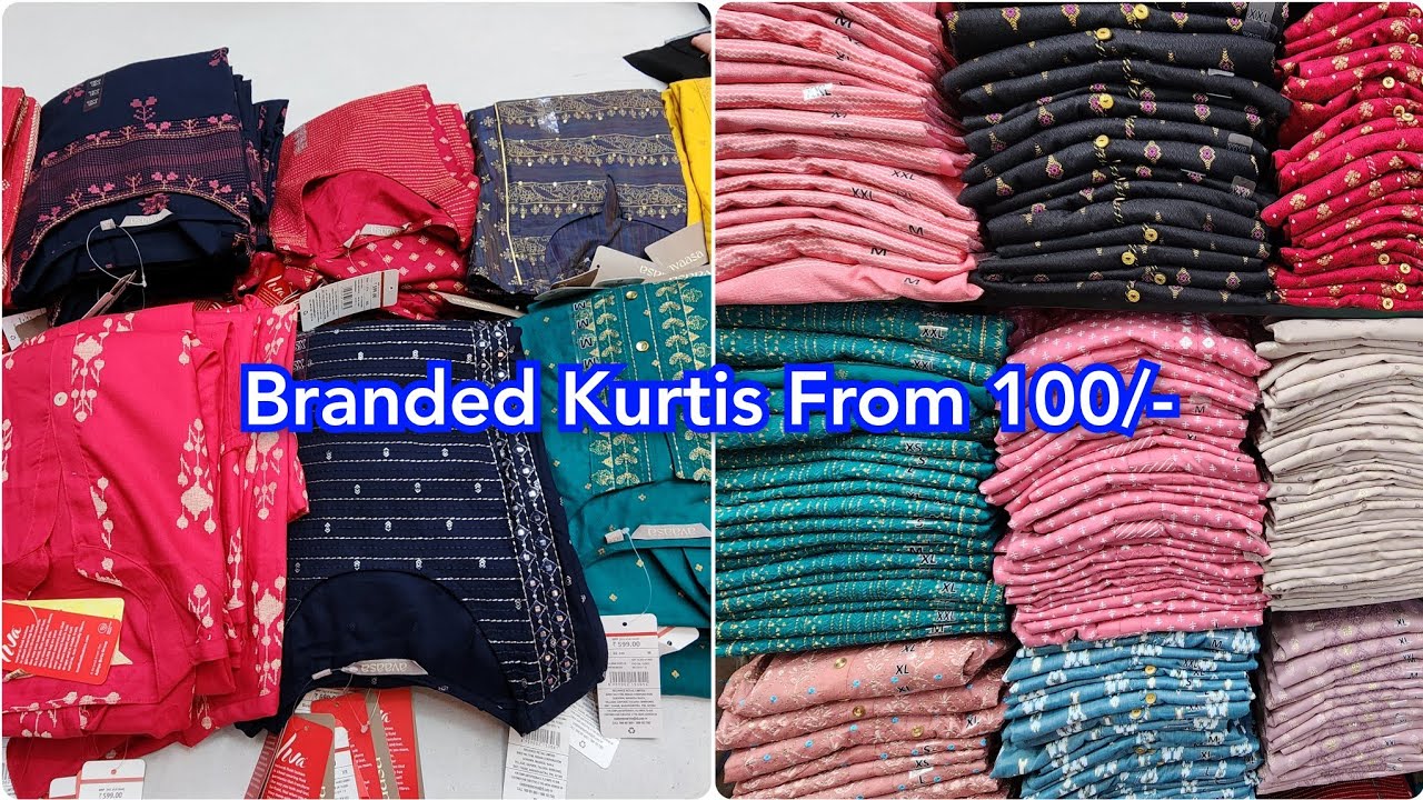 100rs Branded kurtis shop in chickpet Bangalore||Designer Aliya cut,Nyra cut Kurtis|Branded leggings