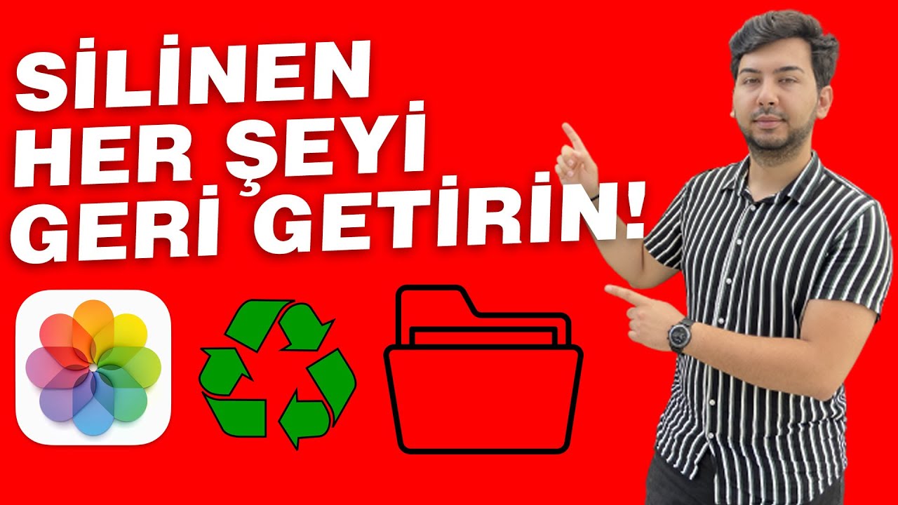 Silinen Dosyaları Geri Getirme ( Bilgisayardan Silinen Her şeyi Kurtarma )