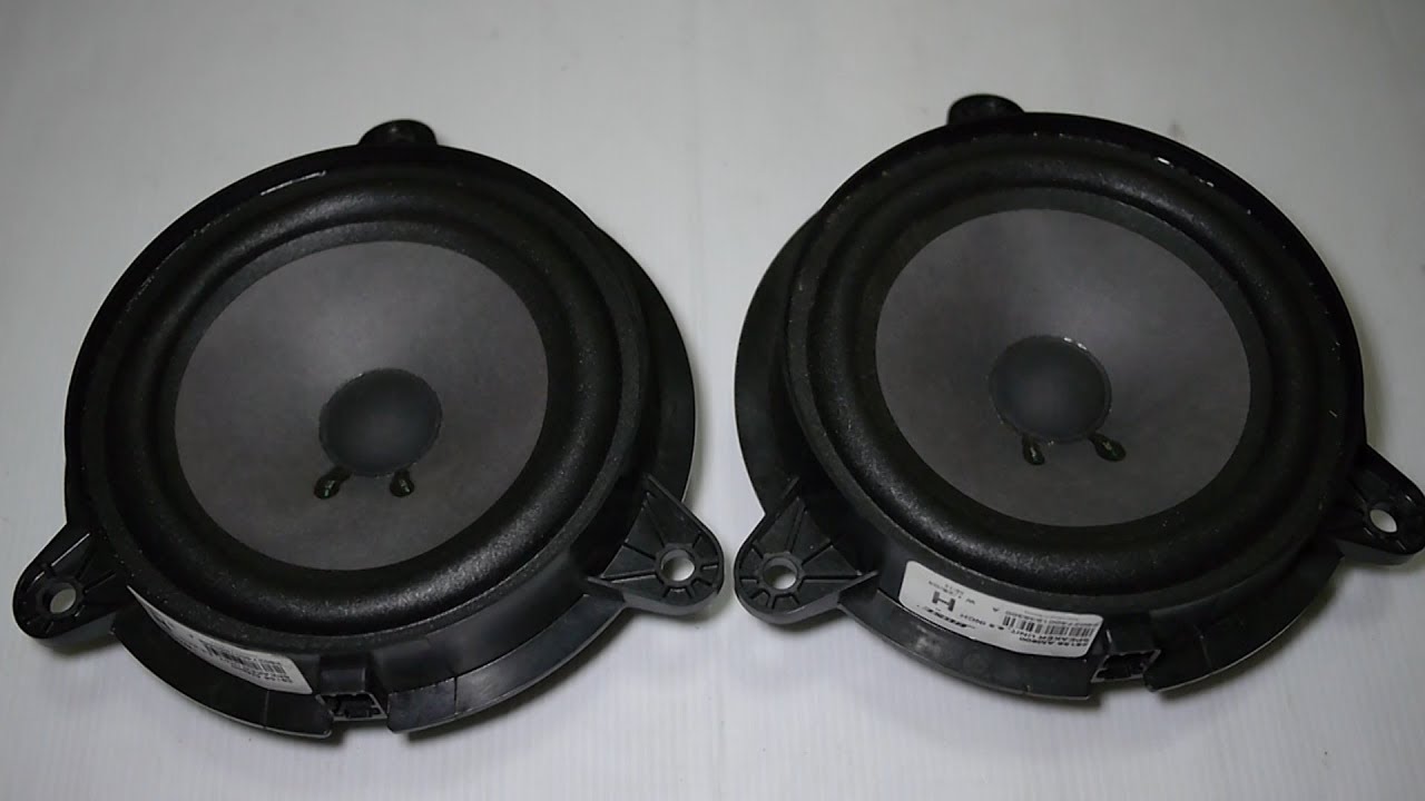 Infiniti G35 Coupe 28156-am900 Audio Speaker Door Bose test