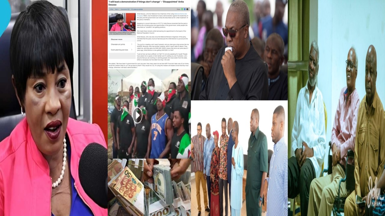 I will lead demo against this usëless government, Anita Desoso weep