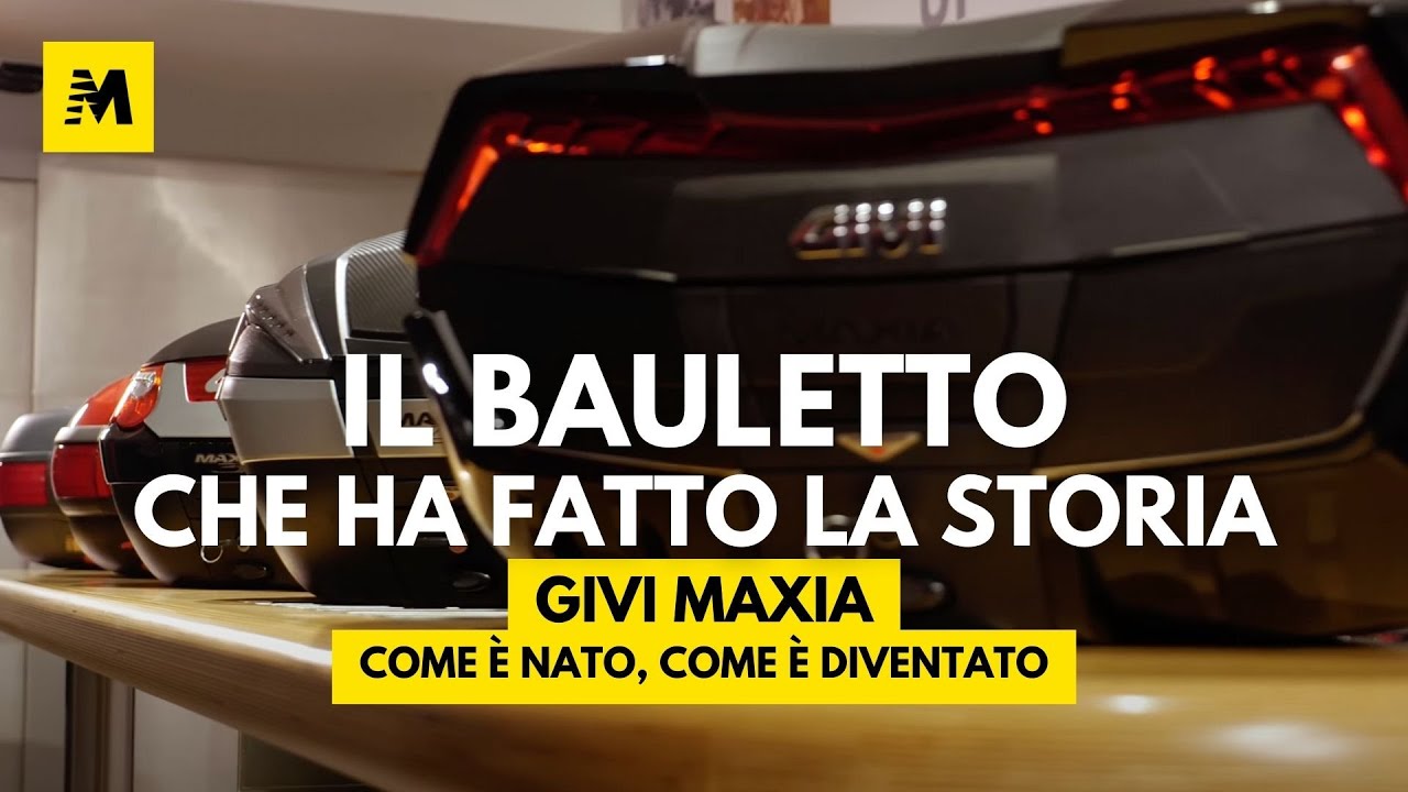 Givi Maxia: il bauletto che ha fatto la storia. Ecco come è cambiato! || Motofestival my2023