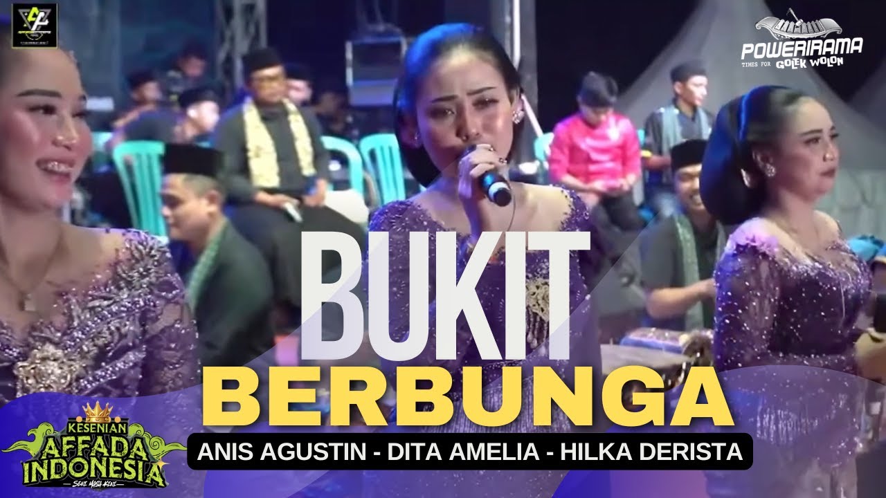 BUKIT BERBUNGA - AFFADA INDONESIA (Anis Agustin, Dita Amelia, Hilka Derista) Live in Gowok Polengan