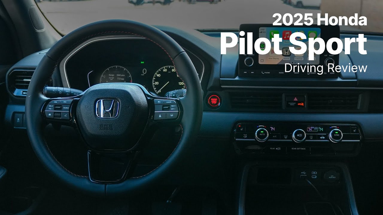 2025 Honda Pilot Sport | Driving Review