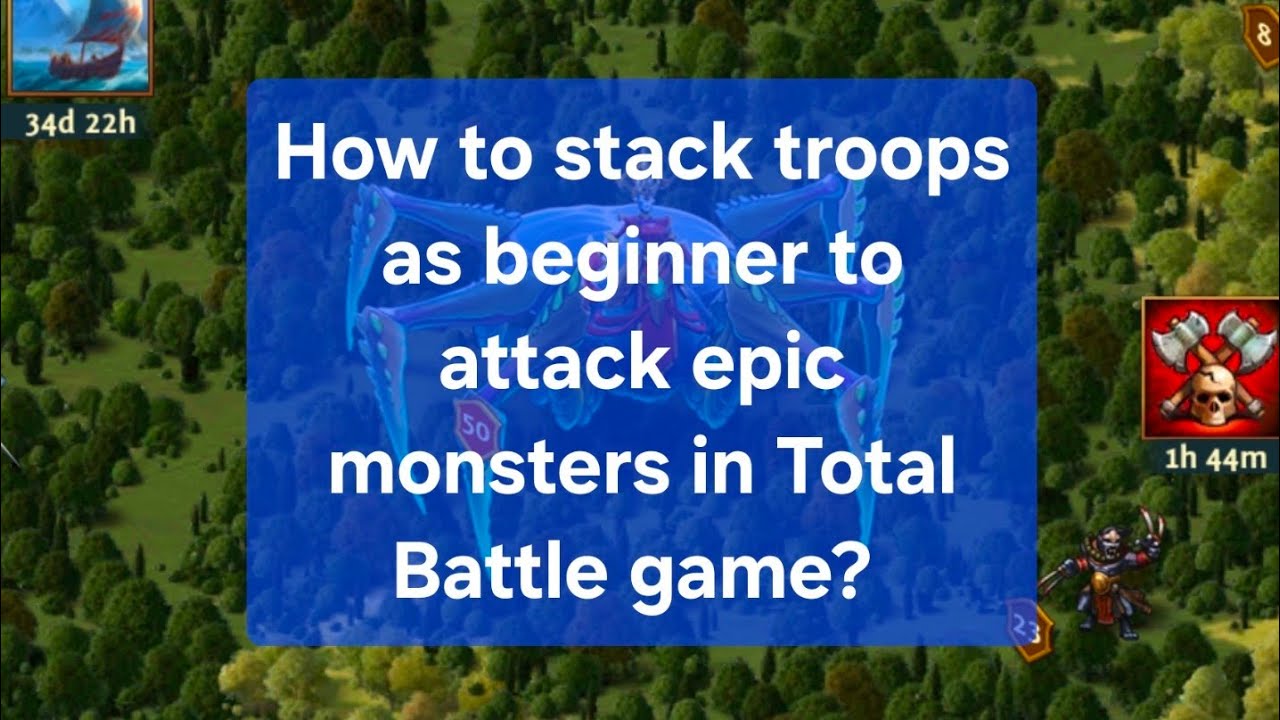 Total battle: Troop stacking & epic monsters