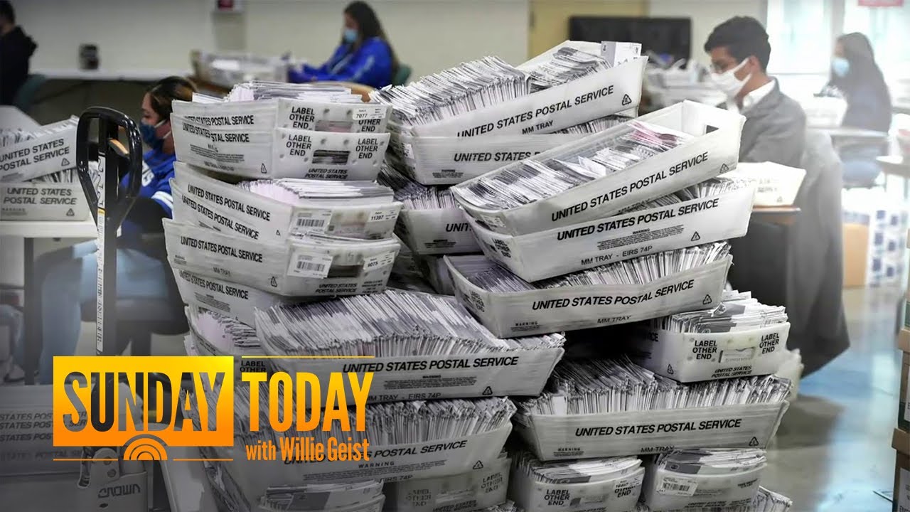 How Officials Will Count And Certify The Record Number Of Mail-In Ballots | Sunday TODAY