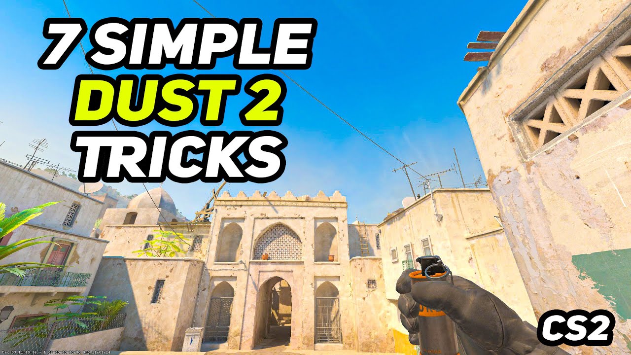 7 SIMPLE DUST 2 TRICKS THAT YOU MUST KNOW IN CS2