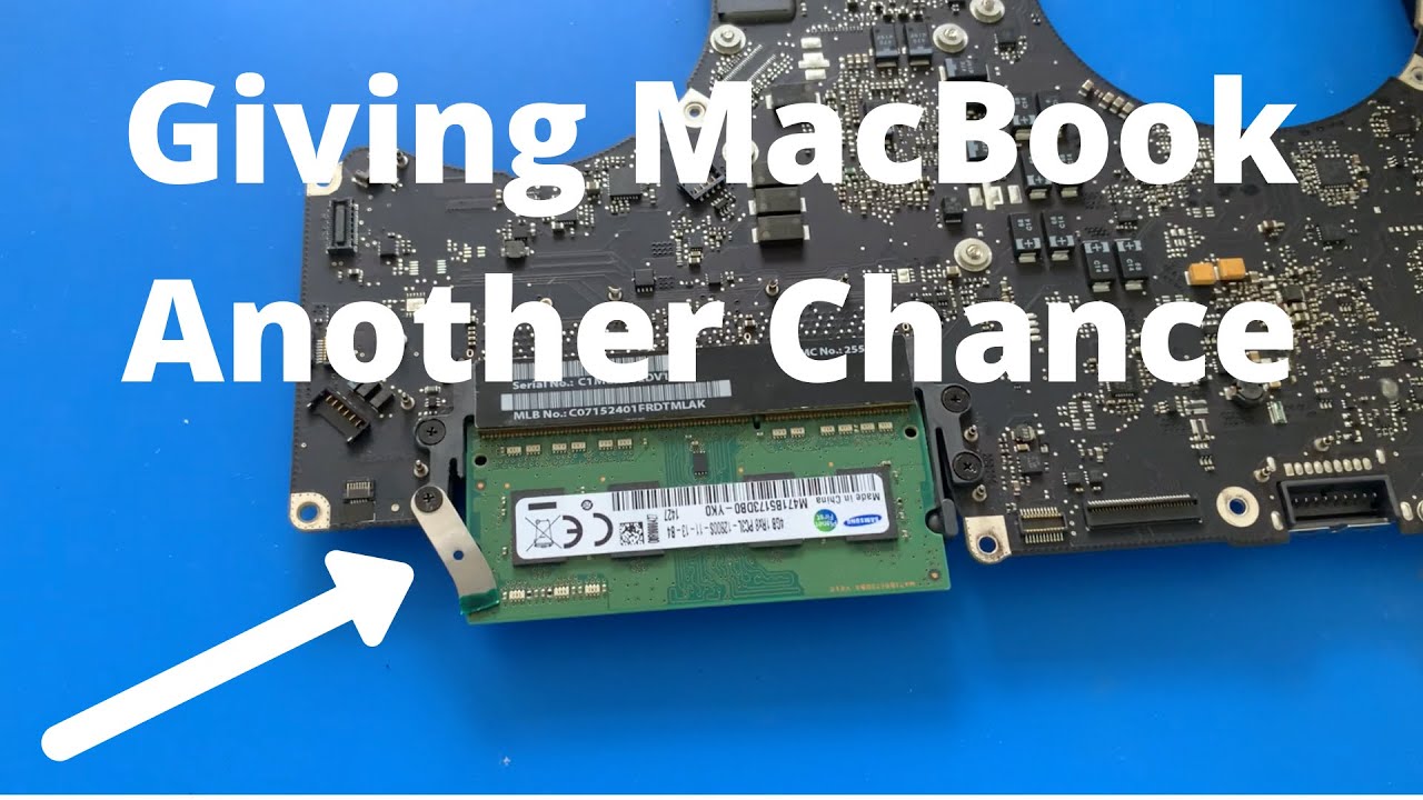 Fixing broken Memory RAM Holder Latch on Apple MacBook Pro 2008-2012.