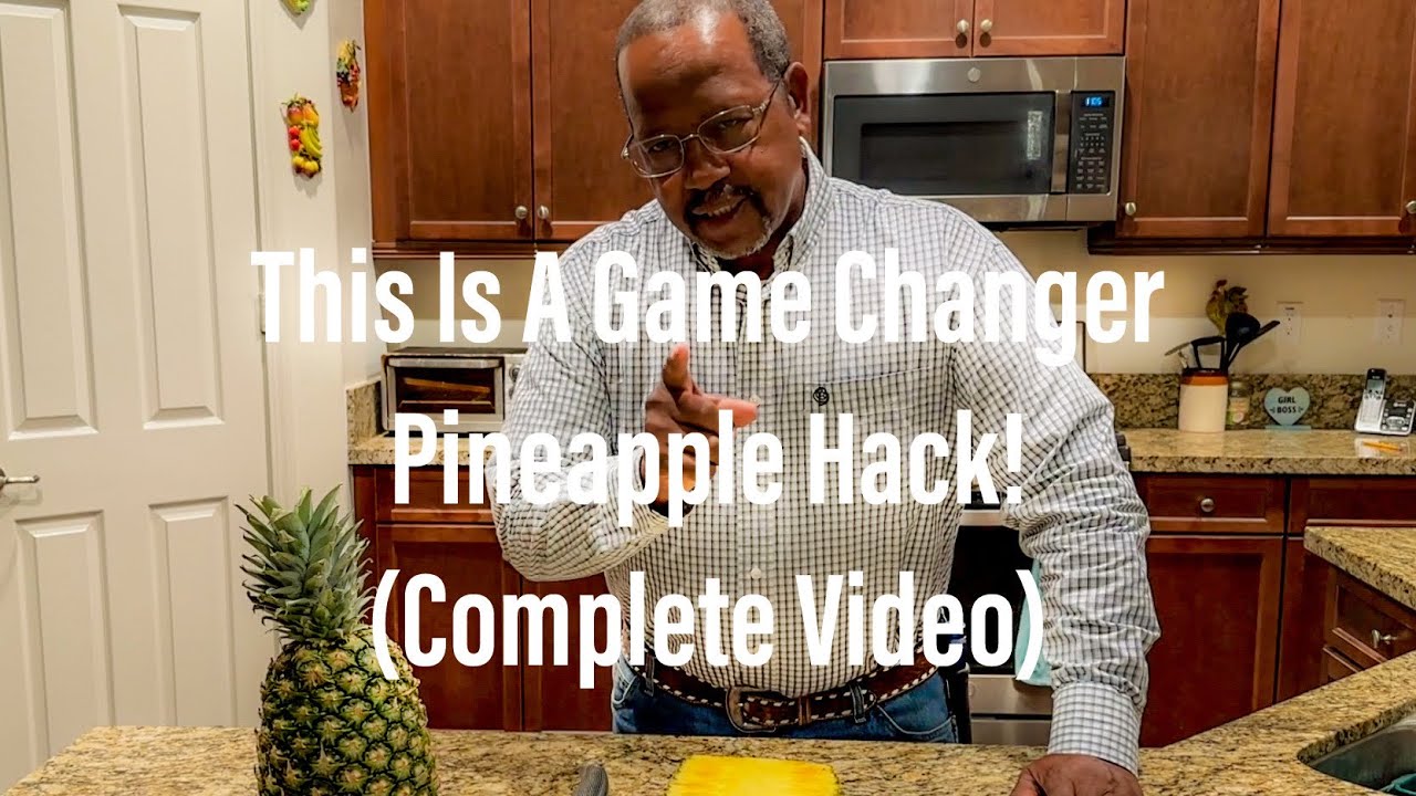 How To Cut And Eat A Pineapple And Its Core