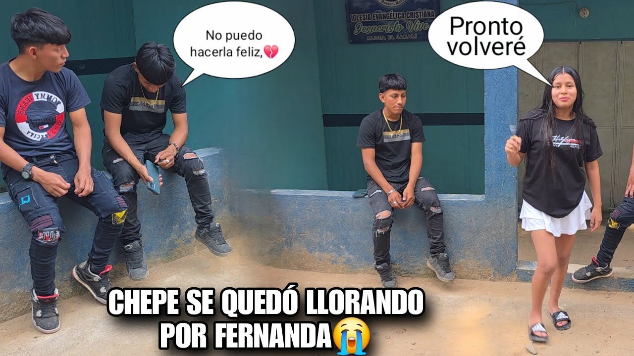 FERNANDA Se Despidio De CHEPE💔El Se Quedó Llorando Y Solo😭Nunca Imaginó Esta Triste Despedida😱