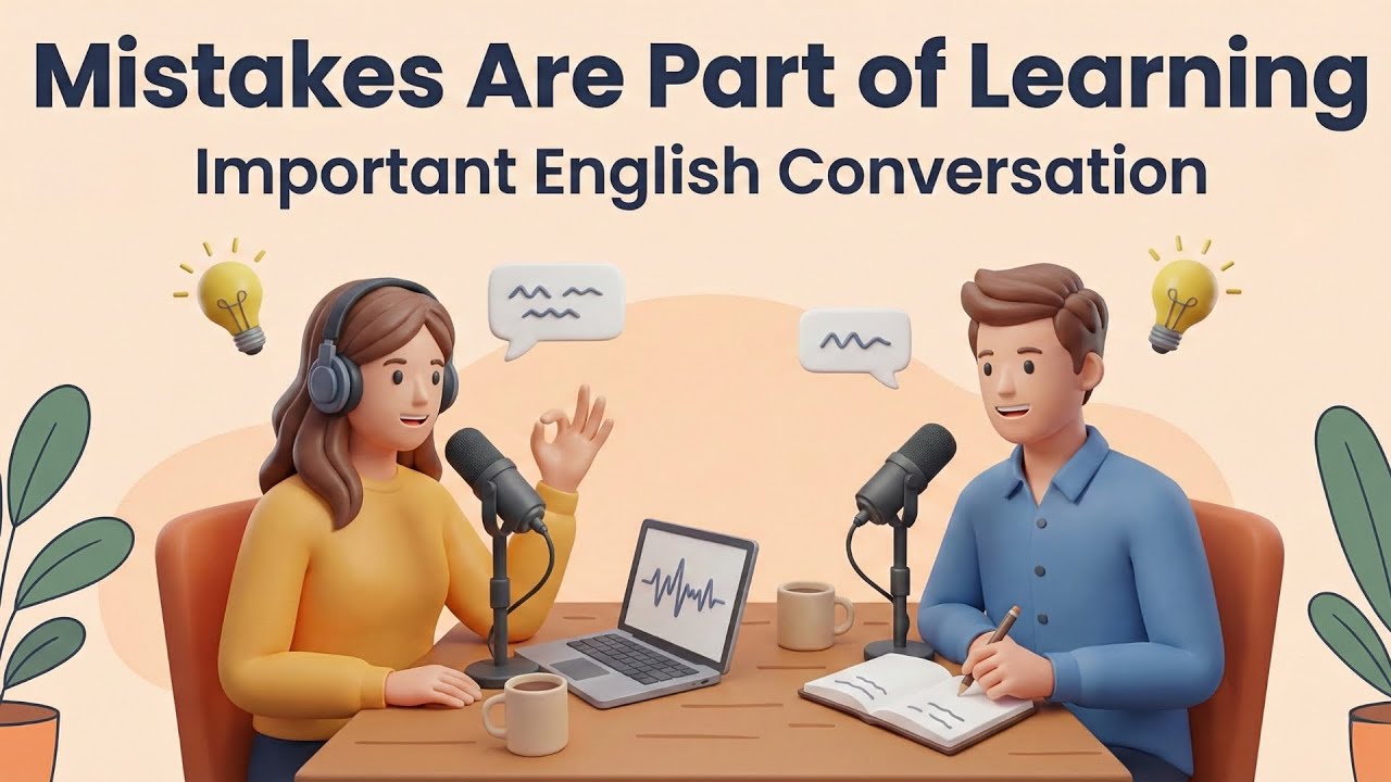 Mistakes are Your Friends | Learn English Confidence | English Podcast