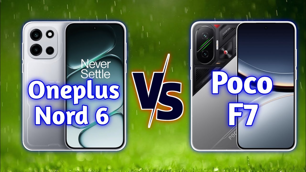 OnePlus Nord 6 vs POCO F7 🔥 Full Specs Comparison | Best Phone Under ₹30,000? #rightbytech