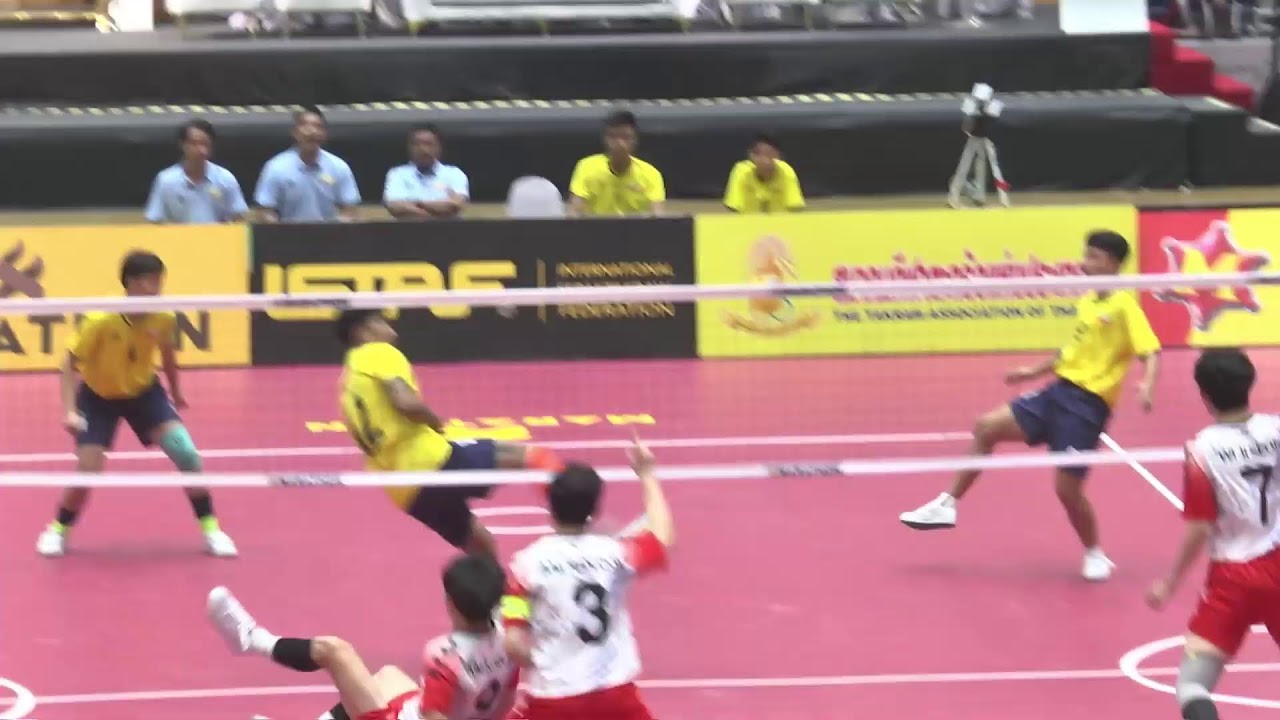 #KingsCup37 เมียนมาร์ VS เกาหลี ตะกร้อเดี่ยวผสม พรีเมียร์ ดิวิชั่น