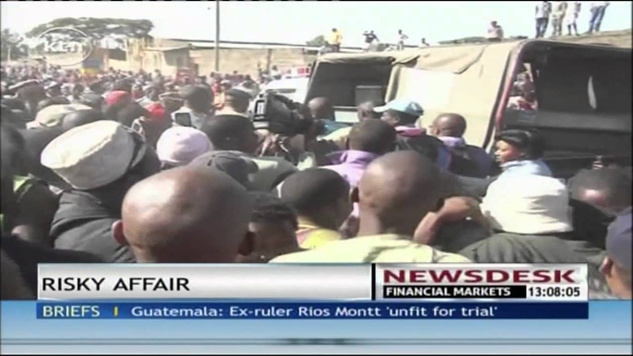 Nakuru man causes drama after climbing a live power post, demanding to talk to the area OCS