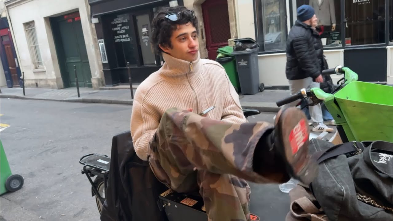 went to paris but not for fashion week